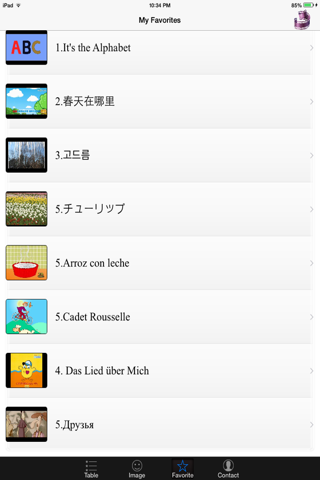World Kids Songs - náhled