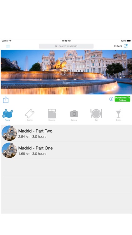 Madrid Travel Guide, Audio Tours & City Tour Maps