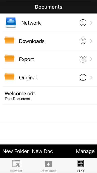 Documents Unlimited Office & PDF Editor Apps Pro for iPhone screenshot 4