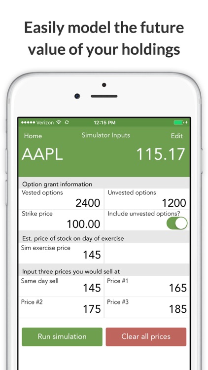 Holdings - Track employee stock options, restricted shares, RSUs and other alternative investments screenshot-4