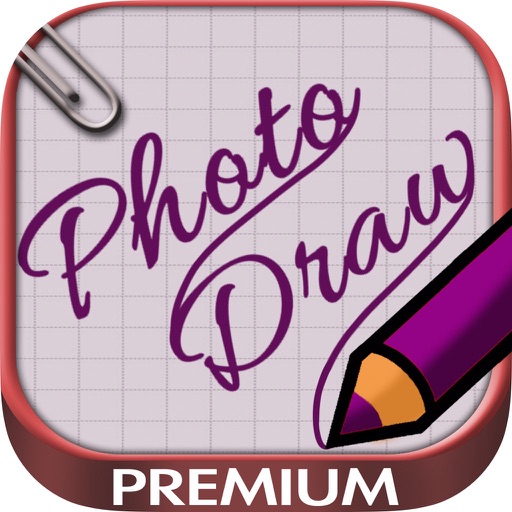 Draw on photos - Premium icon