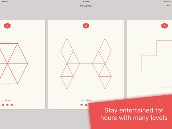 Influence - the puzzle gameのおすすめ画像3