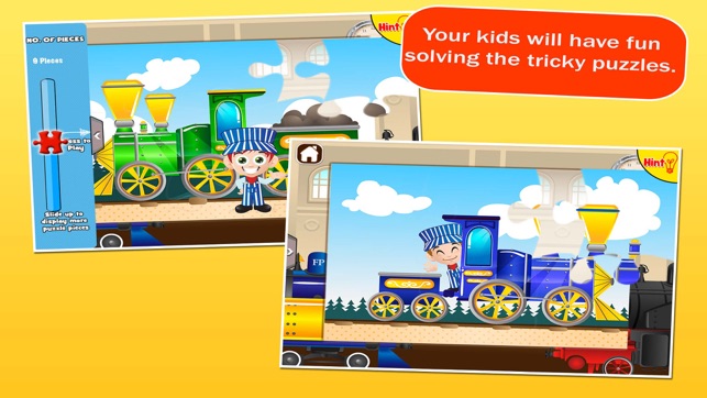 Locomotives: Train Puzzles for Kids(圖2)-速報App