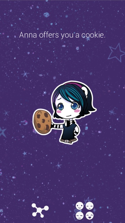 Anna Blue - Chat Stickers