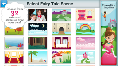Princess Fairy Tale Maker - by Duck Duck Moose Screenshot 2