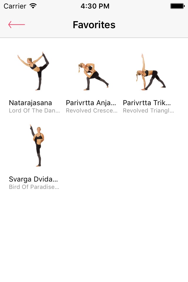 Yoga Poses — 250 yoga poses with video tutorials screenshot 4