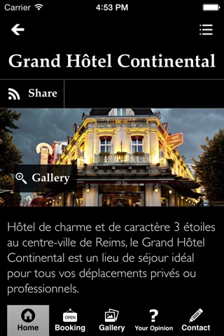 Grand Hôtel Continental screenshot 2