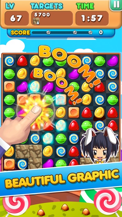 CANDY FRENZY MATCH 3 1.1.16 IOS GAME GIẢI TRÍ CANDY FRENZY MATCH 3 1.1.16 IOS