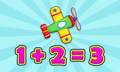 Airplane Kids Math Games icon