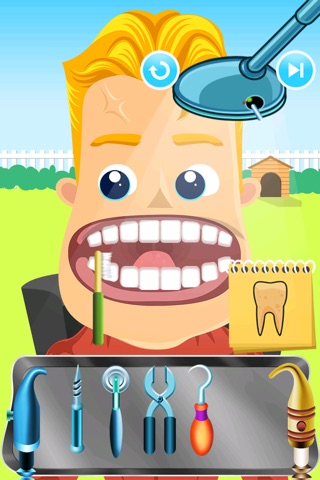 Super Hero Dentist Office - cool kids teeth doctor game screenshot 2