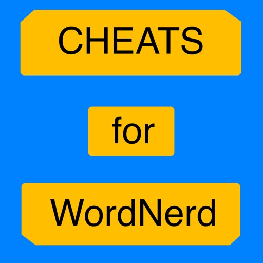 Cheats for WordNerd iOS App