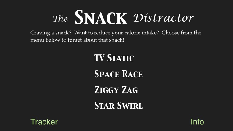The Snack Distractor – reduce unhealthy habits like snacking