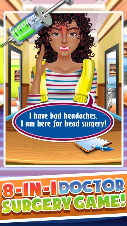 Kids Hospital Surgery Simulator - Little Baby Doctor Salon Games for Girls & Boys!