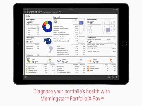 Morningstar for iPad screenshot 3
