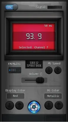 Screenshot 1 SBX 12 Spirit Box iphone