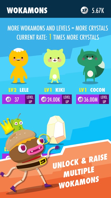 Wokamon - Fitness Game screenshot-3