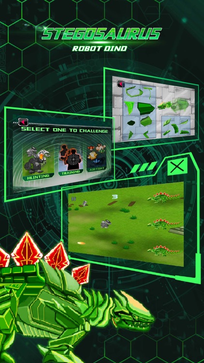 Stegosaurus: Robot Dinosaur - Trivia & Funny Puzzle & dragon free Game screenshot-3