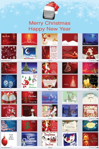 Christmas Keyboard - Emoticons and Cards ;) screenshot 3