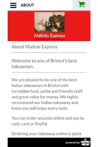 Madras Express Indian Takeaway screenshot 4