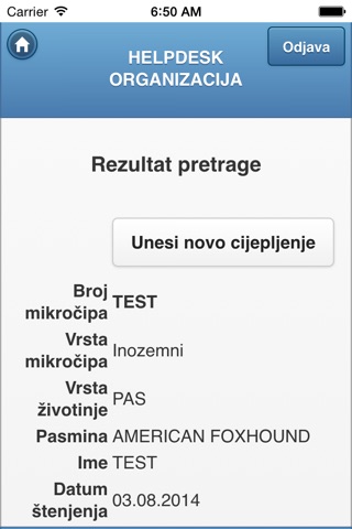 Lysacan mobilna screenshot 3