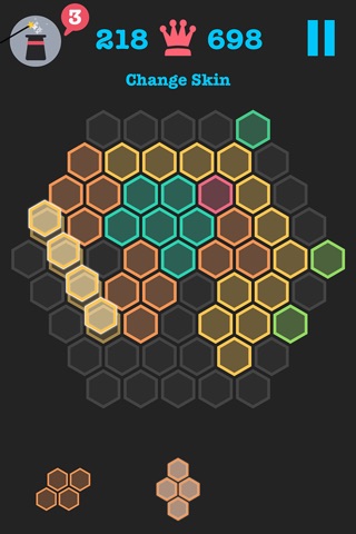 Block Puzzle Hexagon - Crazy Hextris Tangram HD Logic Grid 101010 Revenge Deluxe Hex Game screenshot 3