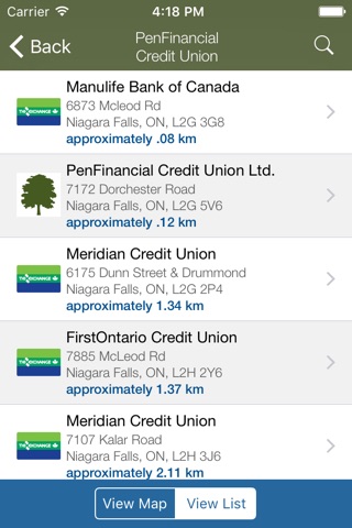 PenFinancial ATM Locator screenshot 4