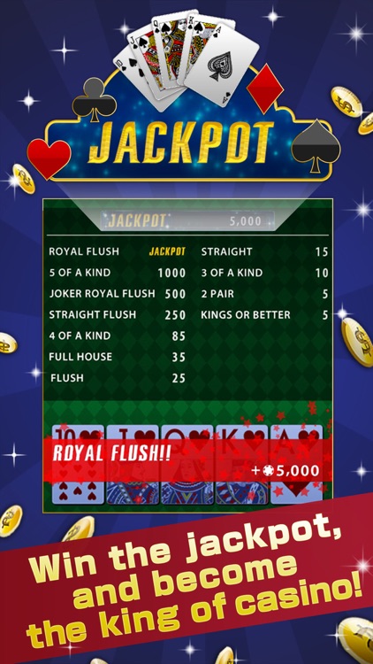 Video Poker Deluxe - Free Game screenshot-4