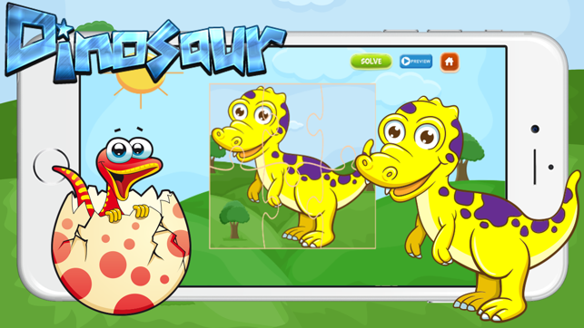 Good Games for Kids : The Dinosaur Jigsaw Puzzles(圖1)-速報App