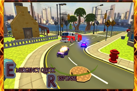 City Fire Fighter Rescue 3D screenshot 2