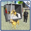 Police Dog Transporter Truck – Drive minivan &amp; transport dogs in this simulator game