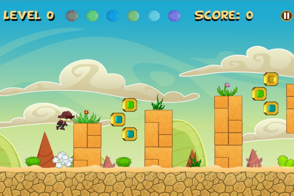 Brave Escape Adventure Boy - Run and jump Free Game screenshot 2