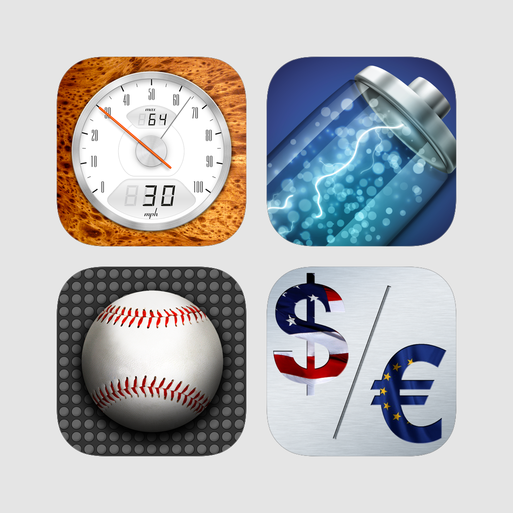 Utilities Pack - Converter, Speedometer, Battery Check App Icon
