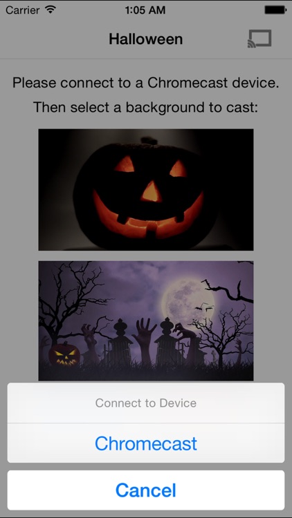 Halloween for Chromecast