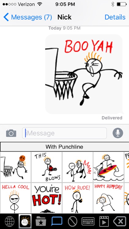 Stick Texting Emoji Killer screenshot-4