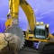 Drill deep the gigantic rocks into small pieces and transport them to construction location