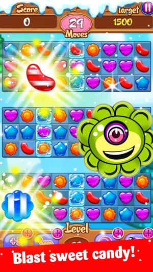 Candy Blast Gummy Bears - Yummy Crush Match 3 Game(圖4)-速報App