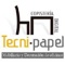 Tecni-papel es una empresa situada en Elda y Petrer, provincia de Alicante (España), dedicada al sector del mobiliario de oficina, la imprenta y la copistería digital y los artículos promocionales y publicitarios