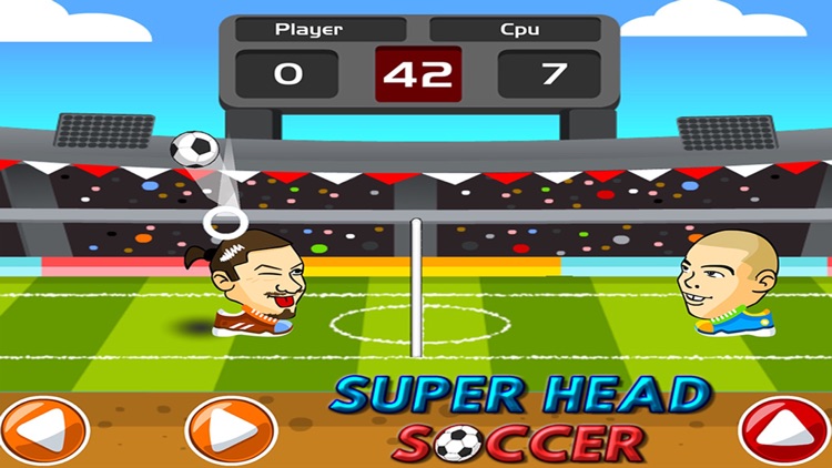 Super Head Soccer Game