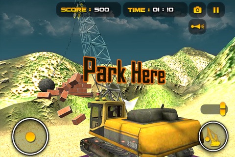 Extreme Wrecking Ball Construction & Demolition Crane 3D screenshot 4