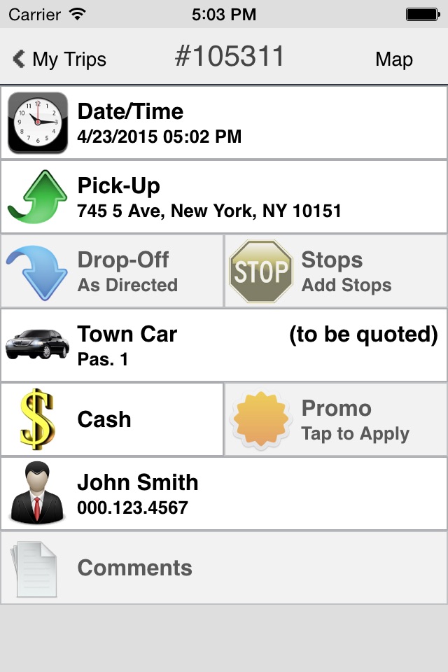 Premium Car Service screenshot 3