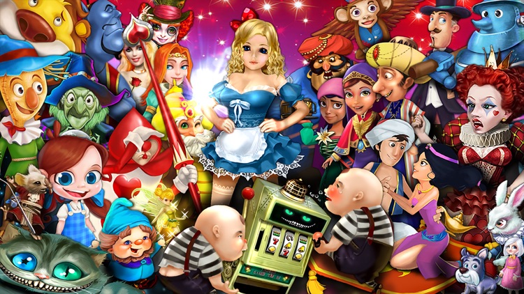 Slots in Wonderland - Las Vegas Free Slots Machines screenshot-0