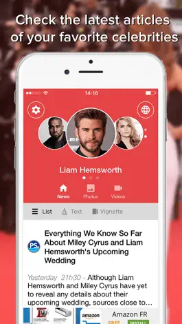 Game screenshot Gossip Addict all about your favorite celebrities apk