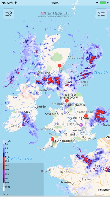 Rain Radar UK screenshot-3