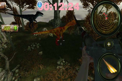 Dino War 21th Century Sniper screenshot 4