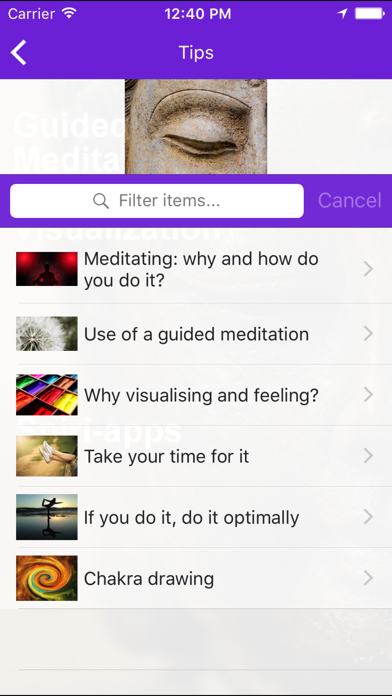 Guided Meditation and Visualization App screenshot 3