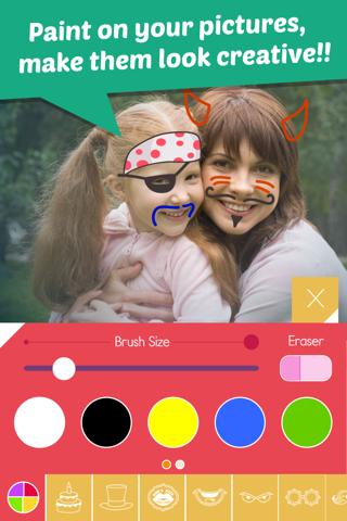 StickonPic Photo booth : Fun sticker app editor and props for adults screenshot 2