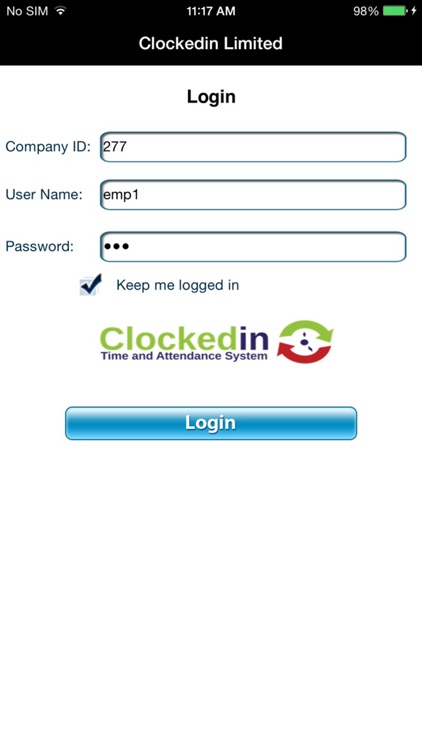 ClockedIn Geo-fence screenshot-4