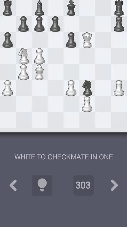 Checkmate in One - 303 Chess Puzzles FREE