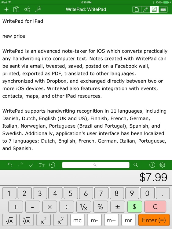 WritePad for iPad screenshot-4