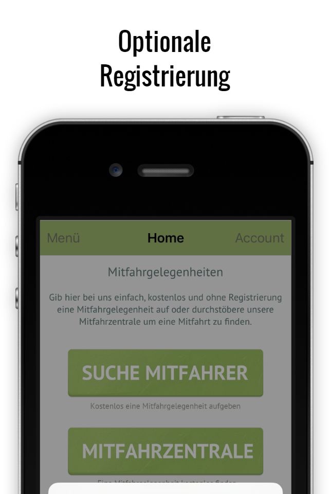 Mitfahrer suchen screenshot 4